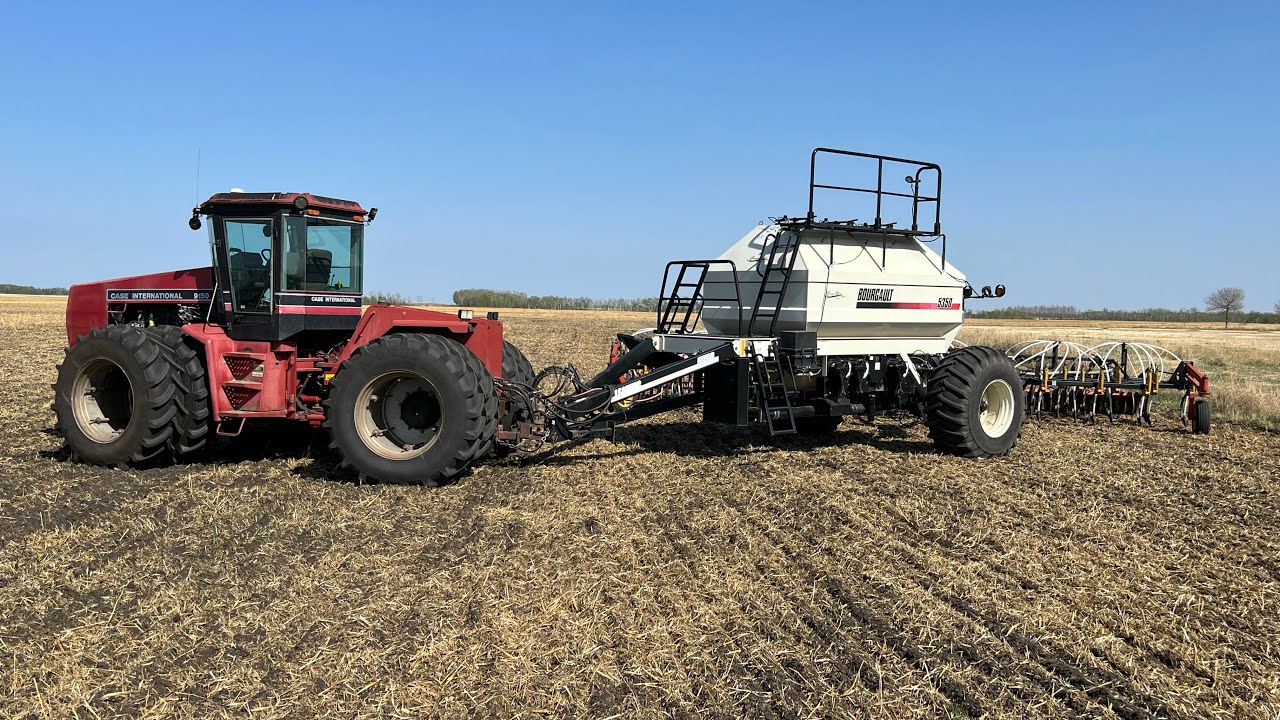 Seeding Canola, finally seeding begins!