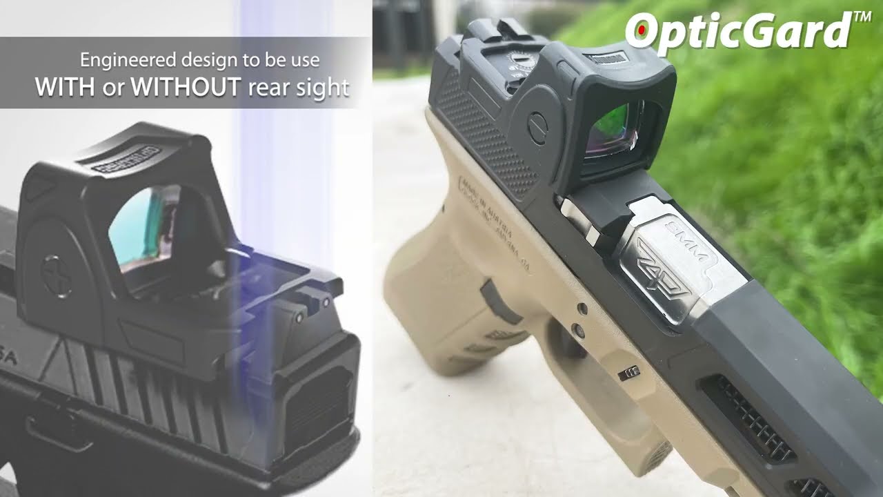 OpticGard Scope Cover for Trijicon SRO | Trijicon RMR | Holosun 507c | 407c | 508t