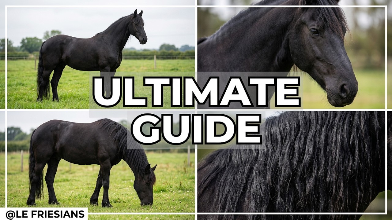 The Horses That Stay With You 🖤 Inside the World of Friesian Horses  Le Friesians