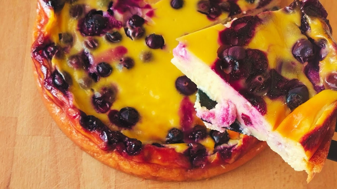 Easiest Blueberry Yogurt Cake | Refined Sugar Free | No Oil | Gluten Free Recipe