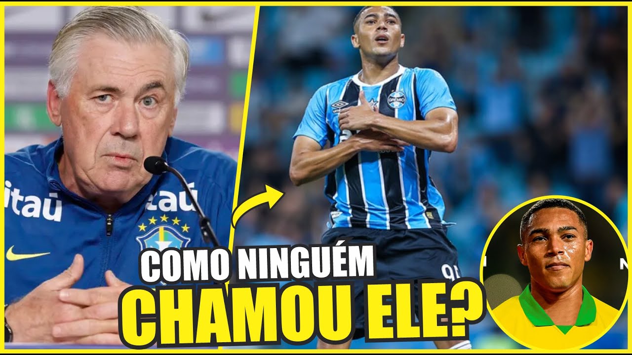 OLHA QUE INCRÍVEL O QUE ESTÁ ACONTECENDO COM O CARLOS VINÍCIUS NO GRÊMIO QUE PODE MUDAR SUA CARREIRA
