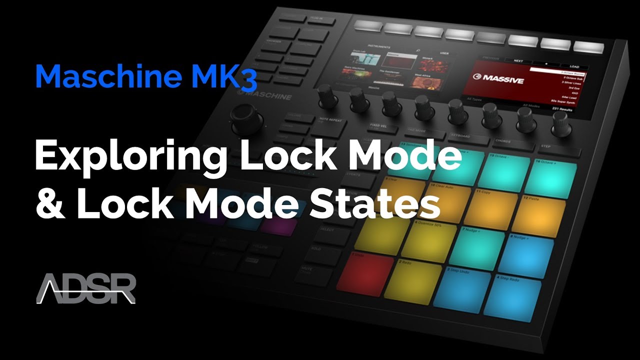 Machine MK3 — Изучение режима блокировки и состояний режима блокировки
