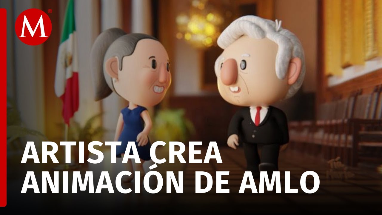 AMLO está de estreno con nueva intro en animación 3D de su Mañanera