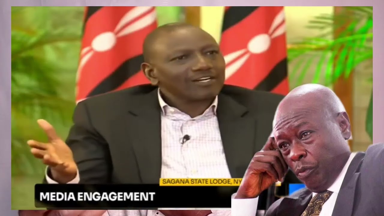"Aliniambia Nitakua One term President "RUTO Explain Why he Fell out with RIGATHI GACHANGUA