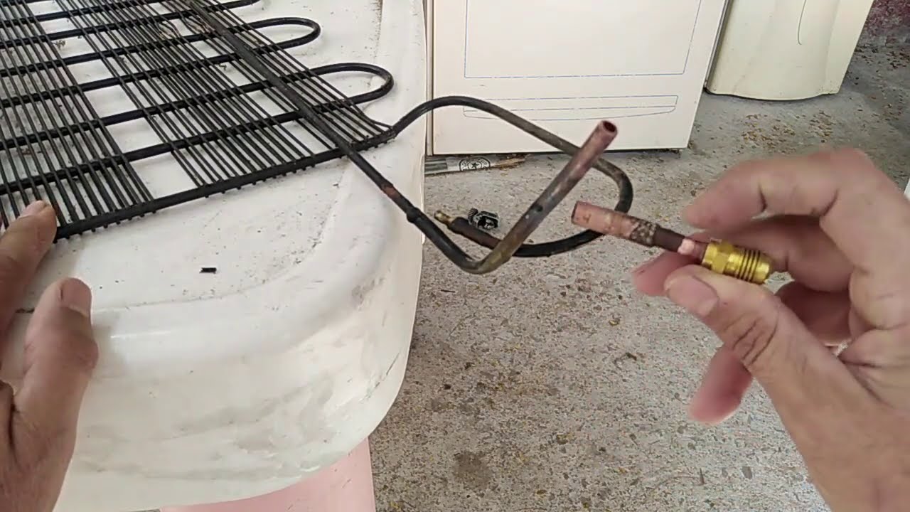 COMO COMPROBAR SI UNA PARRILLA CONDENSADORA DE REFRIGERADOR USADA NO TIENE FUGA ??