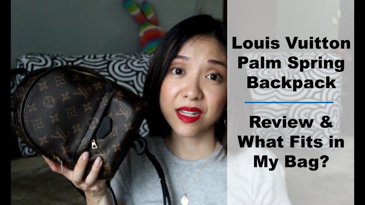 LV Palm Springs Mini Backpack | Review & What Fits Inside | Kat L