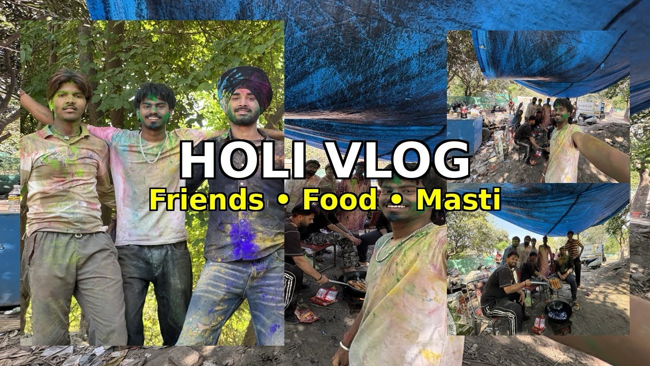 holi vlog 🔫💕🫟  #holi #viral #vlog #indianvlogger #explore #happyholi2026 