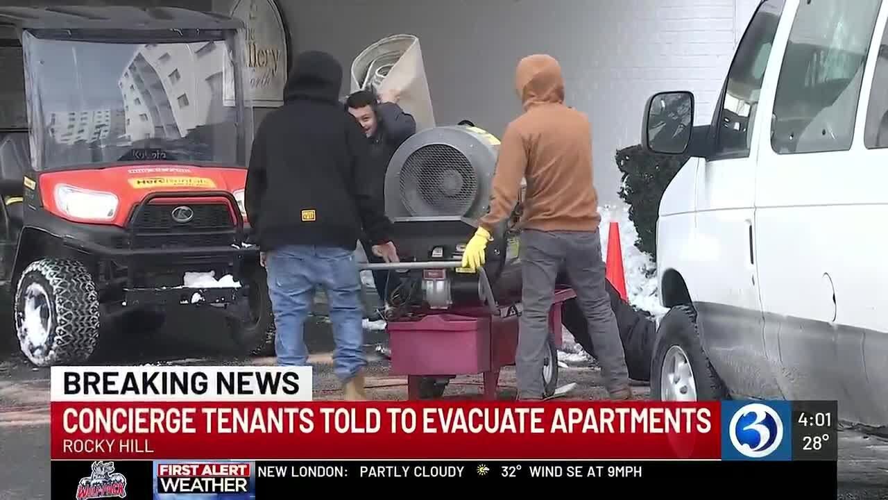 VIDEO: All tenants at Rocky Hill Concierge Apartments ordered to evacuate