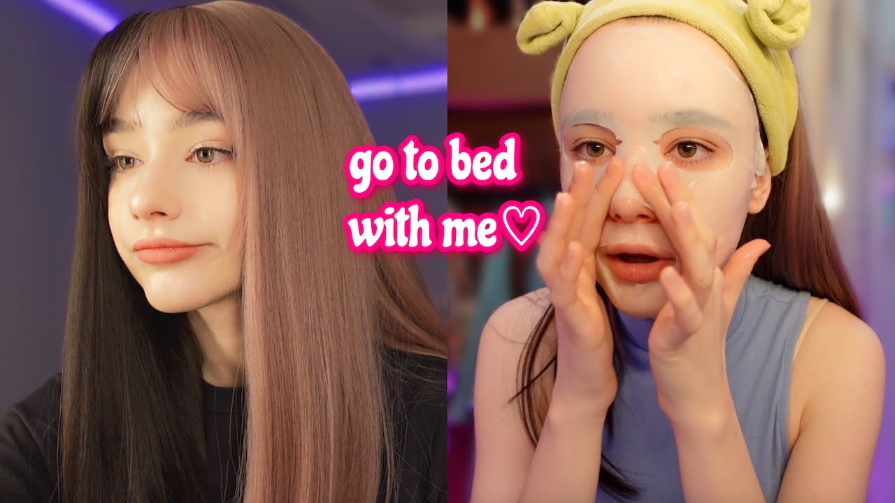 GET UNREADY WITH ME! + вечерний уход за кожей ♡