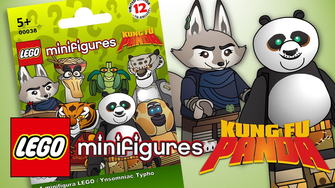 LEGO Kung Fu Panda! Colección Completa || Minifiguras Custom || Ynsomniac Typho