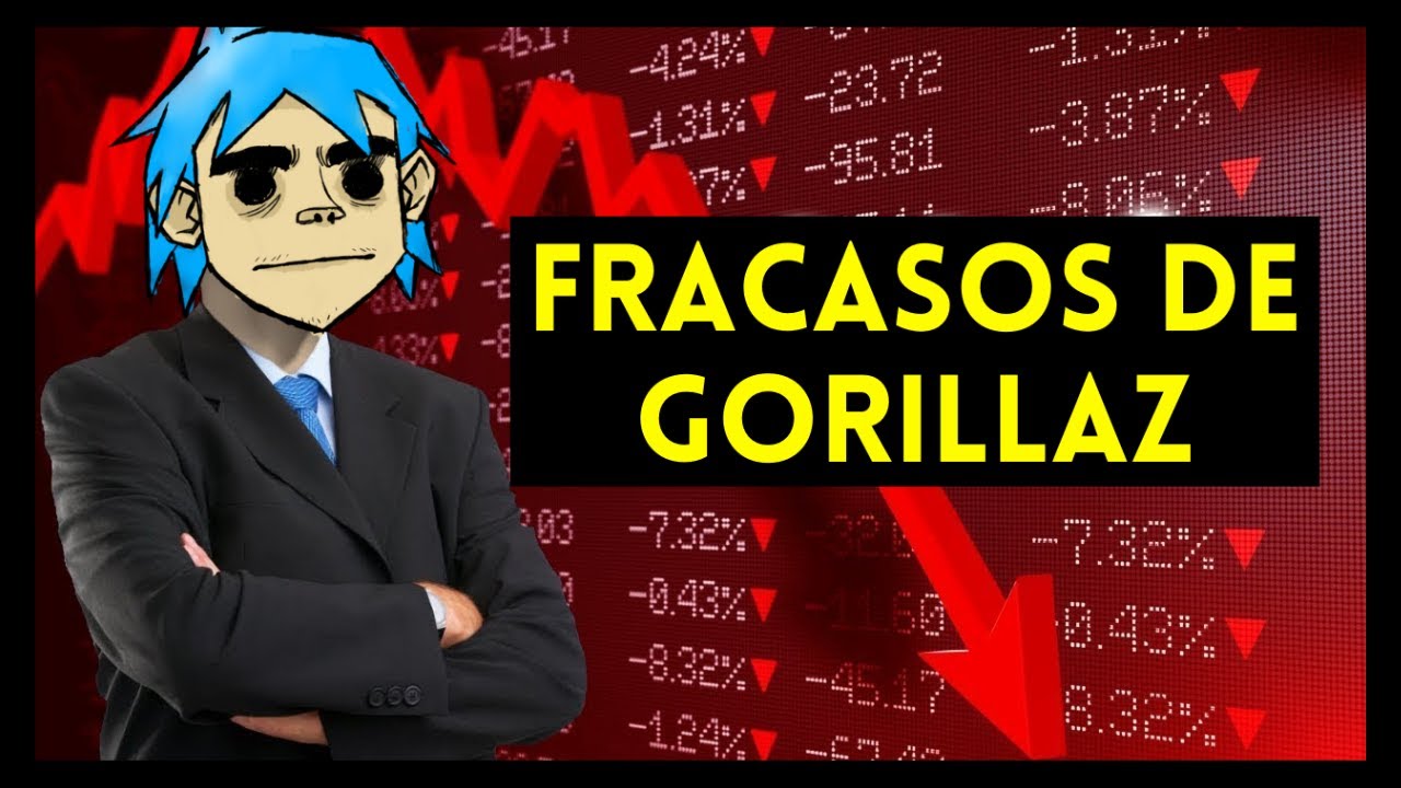 Todos los fracasos musicales de Gorillaz