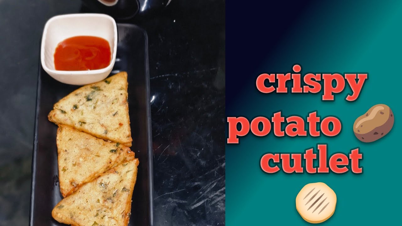  crispy potato cutlet 😋😋