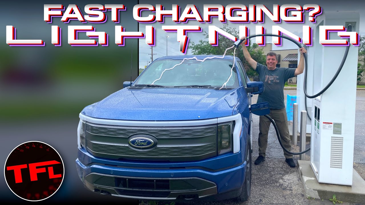 How Quickly or Slowly Does the Ford F-150 Lightning Charge on a Road Trip!