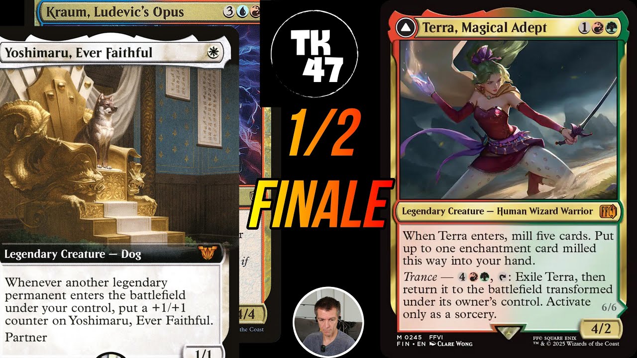 1/2 finale Yoshi (Yves Garrigues) VS Terra (Yan Chorvalli) - MTG French Duel Commander Magic
