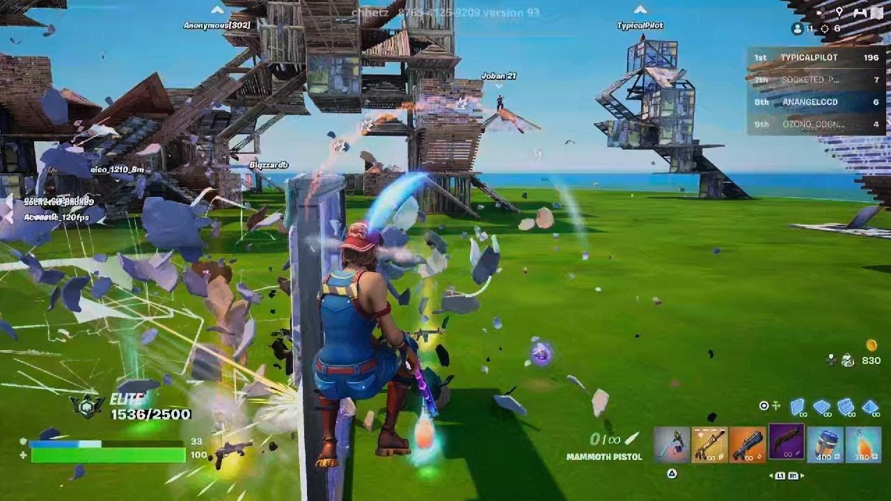 Playing fortnite