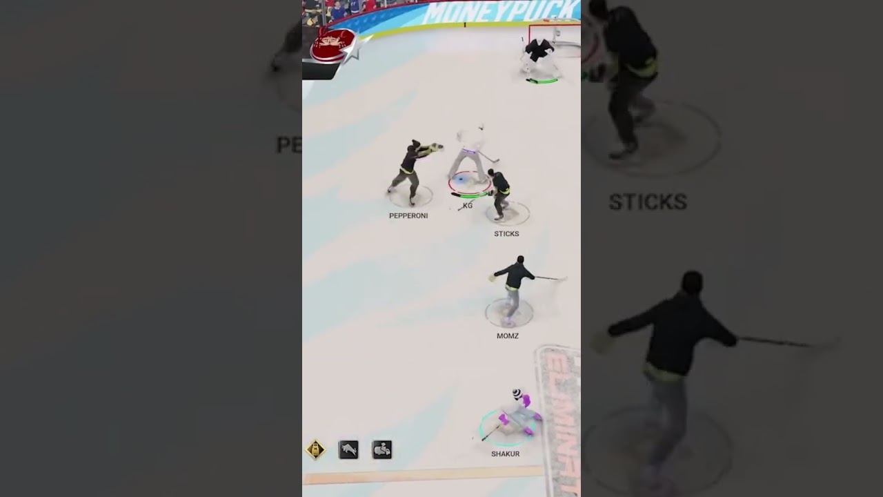 Threes Eliminator #shorts #nhl25 #hockey #shortvideo #gamingshorts