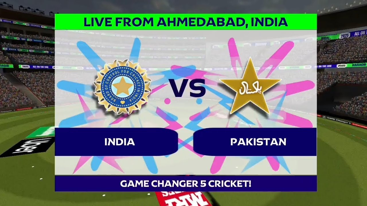 CHAMPIONS TROPHY INDIA VS PAKISTAN MATCH HIGHLIGHTS || @cricketgameq5j