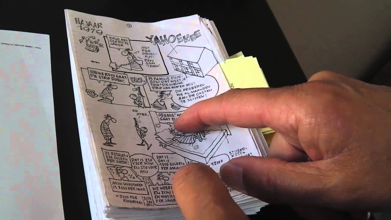 Daily Webhead: Op de tekentafel van Gerrit de Jager