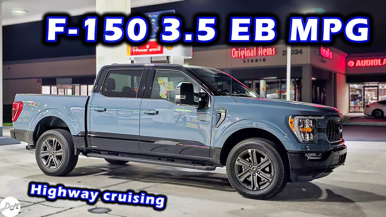2023 Ford F-150 3.5 EcoBoost &ndash; MPG Test | Highway Fuel Economy & Range Test