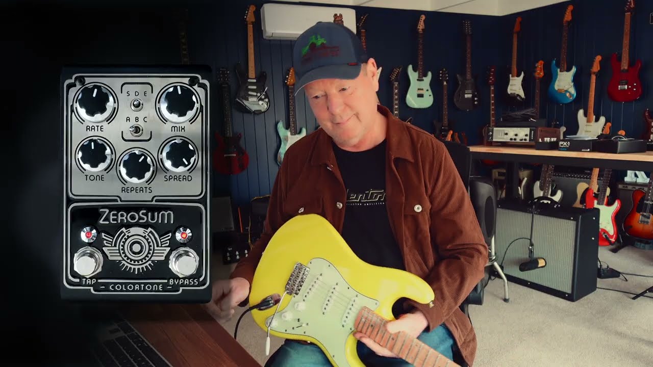 Jamcut: Colortone Pedals: ZeroSum Multi Head Rhythmic Stereo Delay