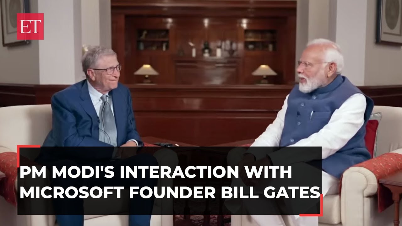 Chai Pe Charcha: PM Modi's interaction with Microsoft Founder Bill Gates | Full Video