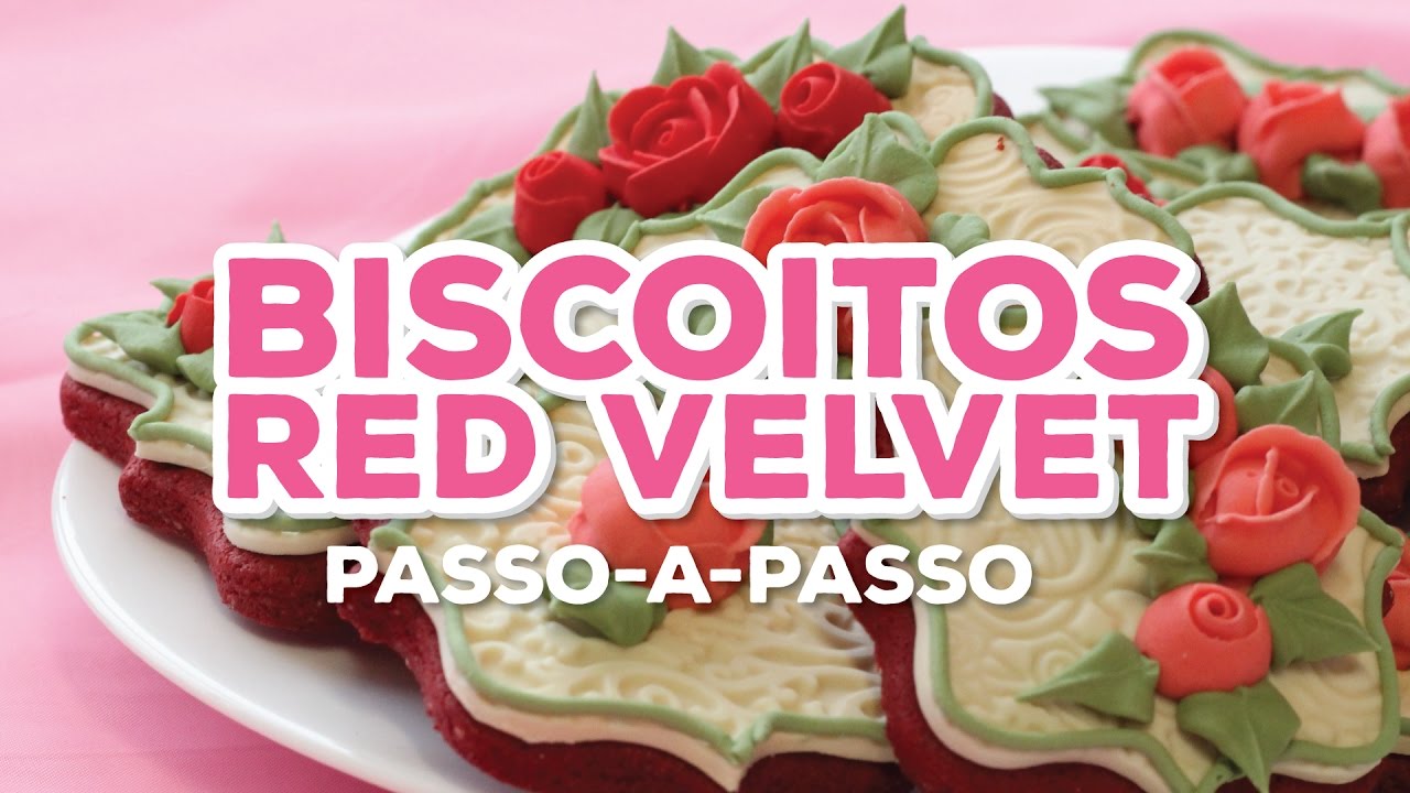 BISCOITOS RED VELVET | RECEITA | Claudia Thomaz