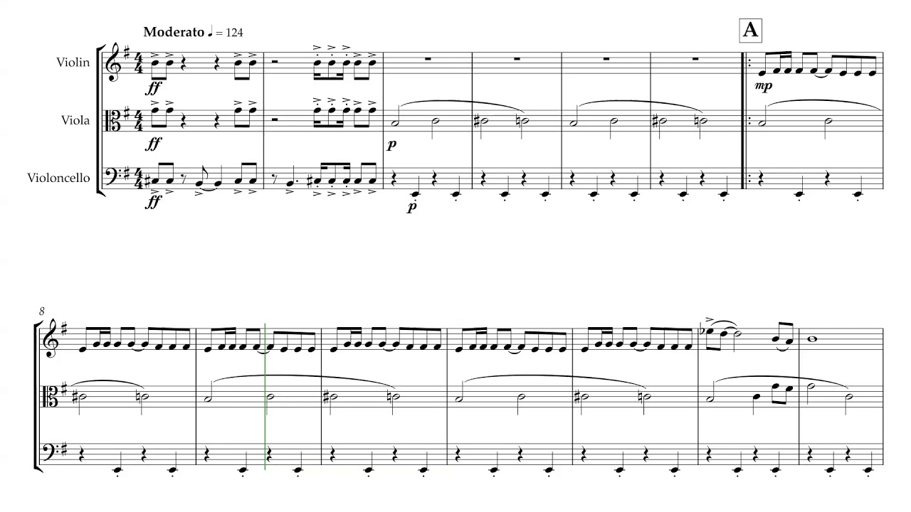 James Bond Theme (for String Trio)