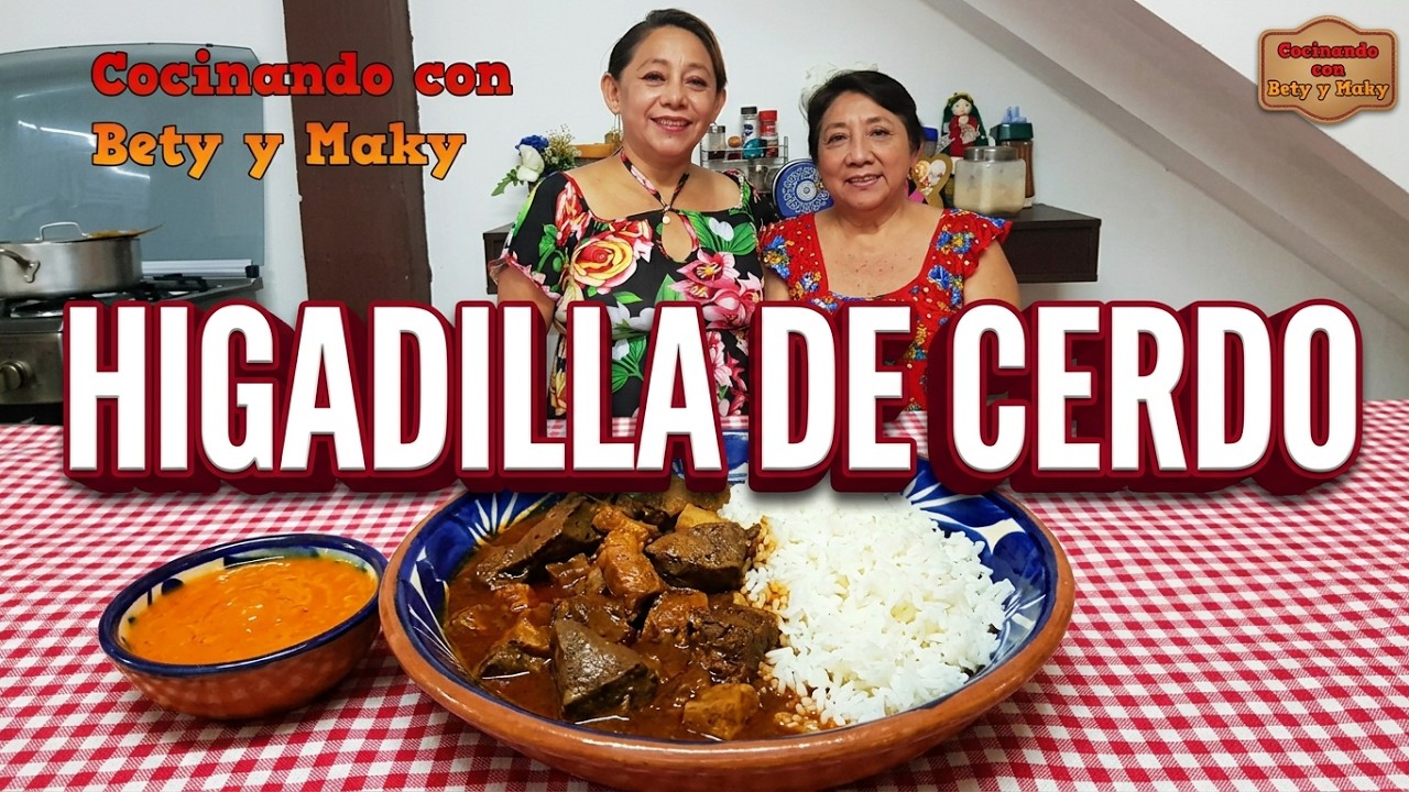 Receta hígadilla estilo Yucatán