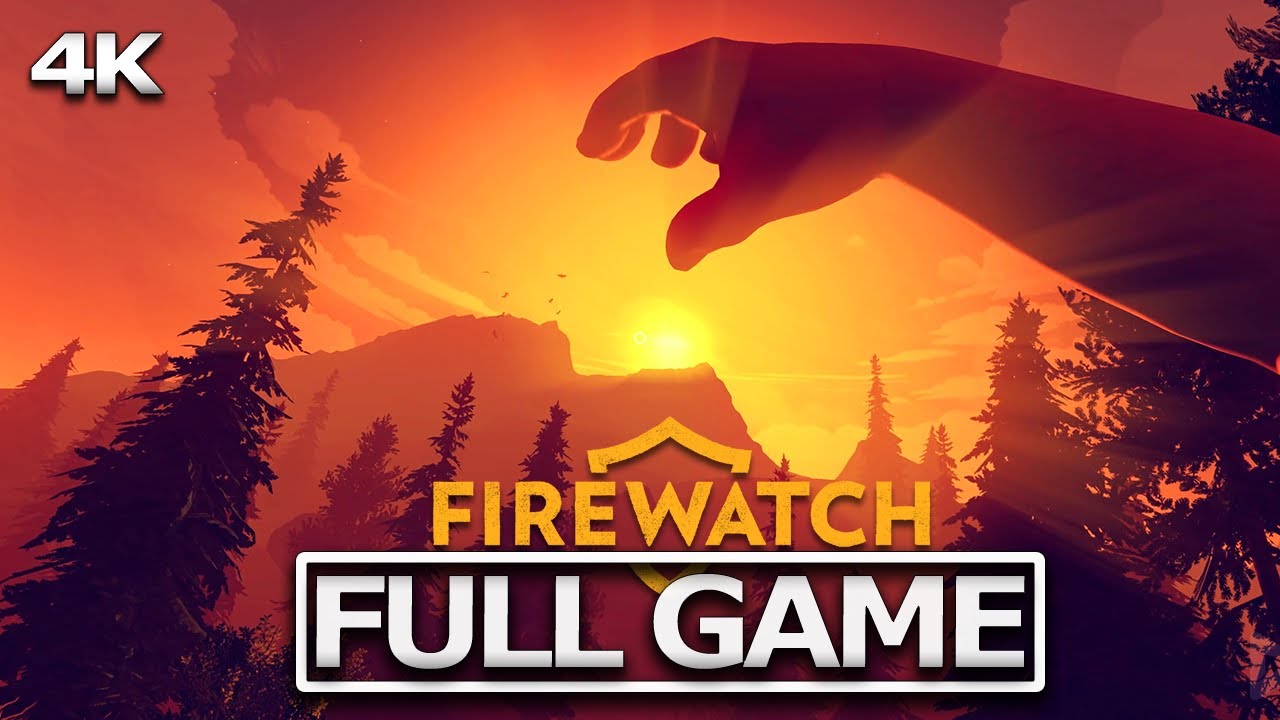 FIREWATCH Full Gameplay Walkthrough / No Commentary【FULL GAME】4K Ultra HD