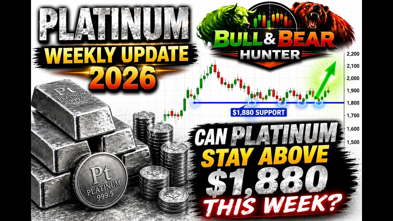Platinum 01.06.26 🚨 Platinum Ready To Explode Higher? $1,880 Must Hold First! 📈🔥