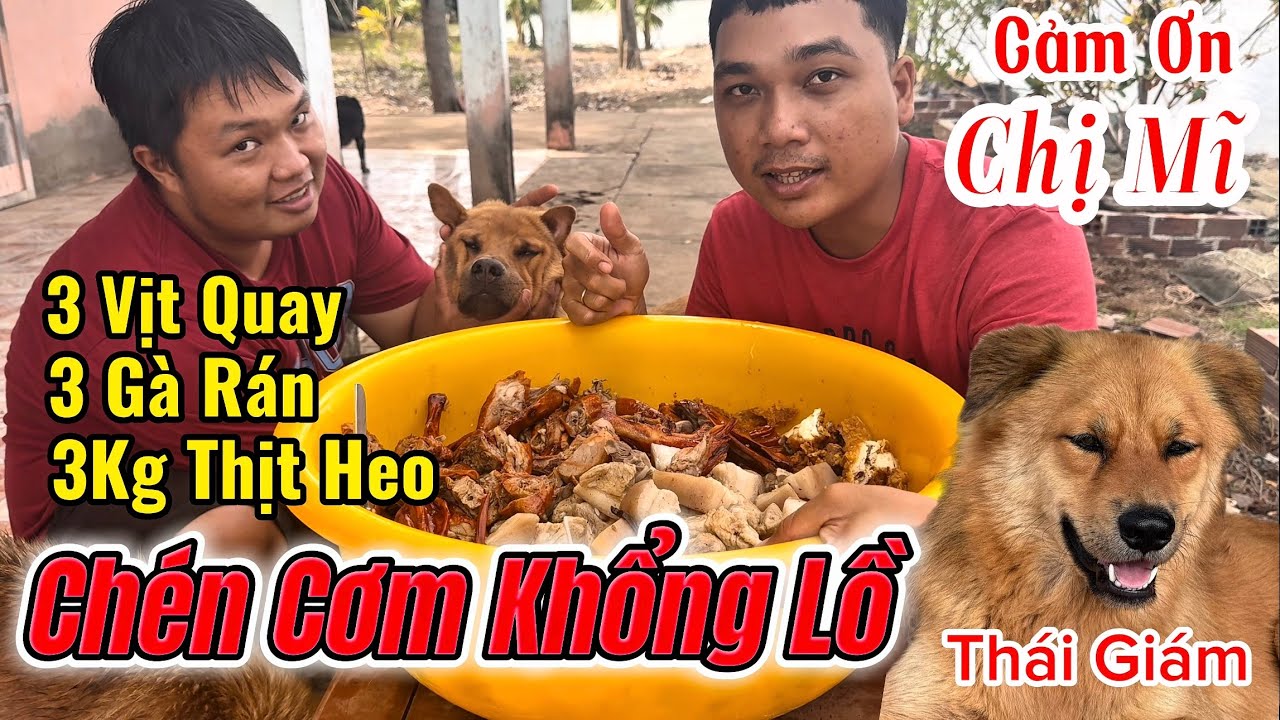 Thử Thách Ăn Hết Chén Cơm Khổng Lồ - LiNu Thái Giám Bị Phạt Không Cho Ăn