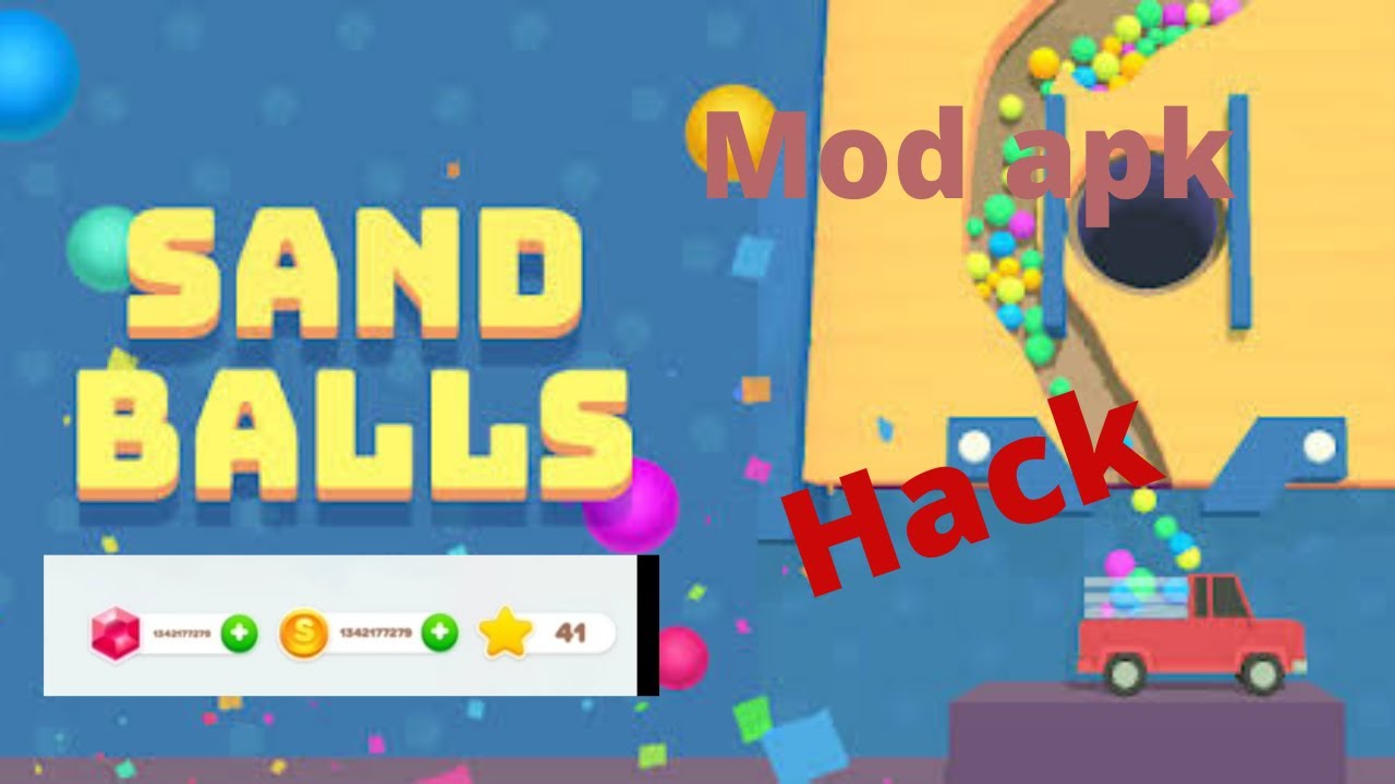 sand balls mod apk | hack | M. Moon Ali