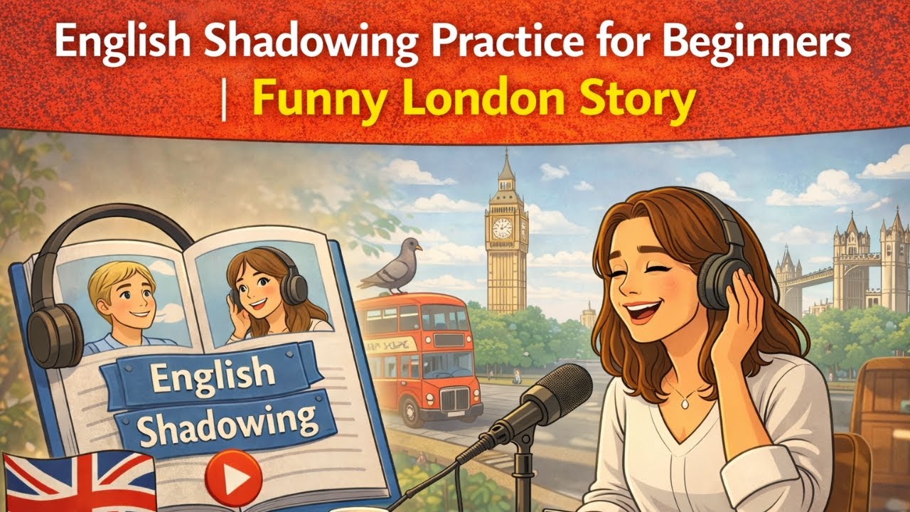 English Shadowing Practice for Beginners | Funny London Story