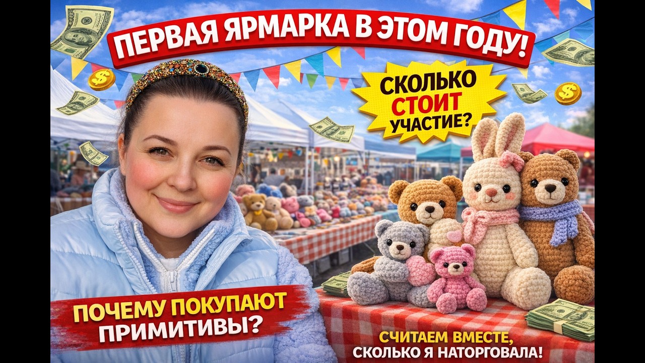 First Craft market of 2026. How much i made? How much cost show and why people loves simple art