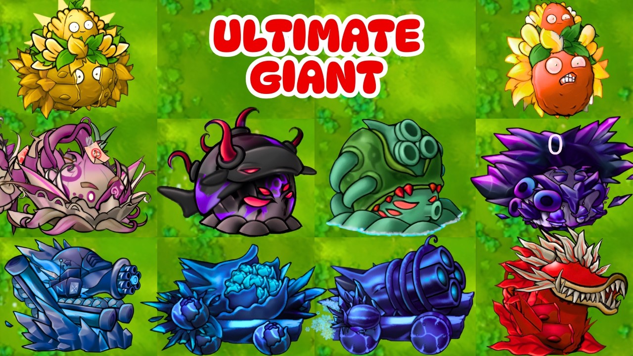 PvZ 1 Fusion 3.4 Challenge-Ultimate Giant | Ultimate Peashooter