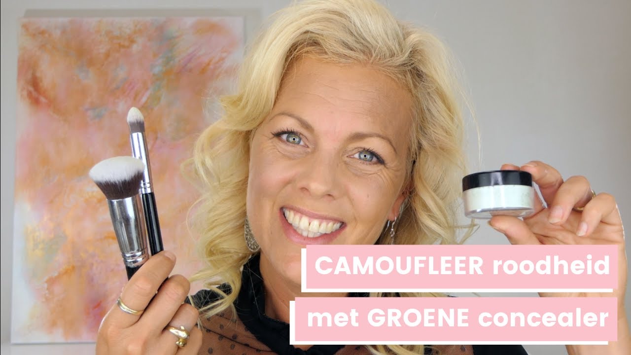 Zo CAMOUFLEER jij RODE VLEKJES in het gezicht 😊 || Creative Cosmetics