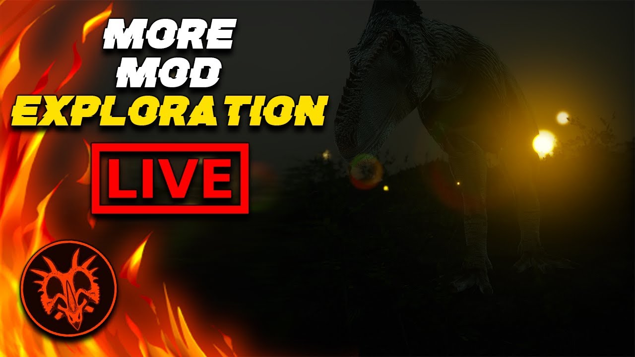 MORE MOD EXPLORATION! | Path of Titans Public Test! | Live