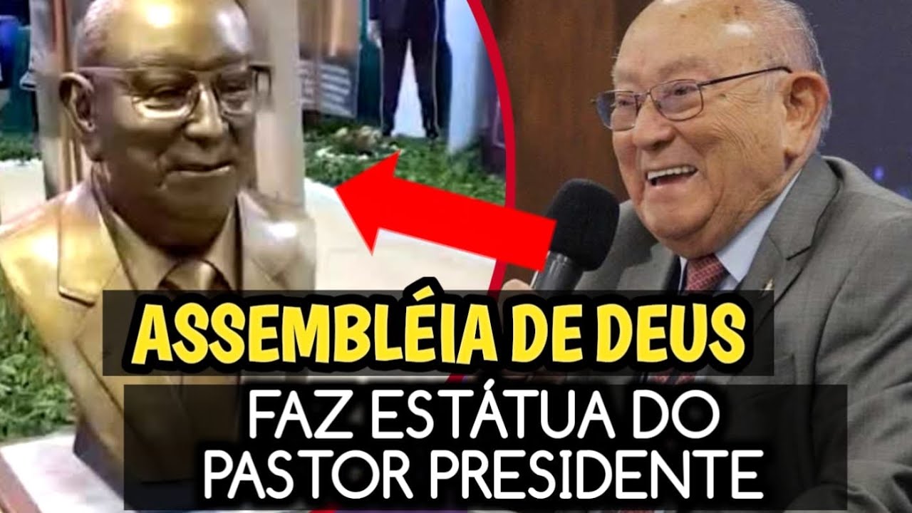 Igreja faz IMAGEM DE ESCULTURA  em  homenagem ao PASTOR JOSÉ WELLINGTON