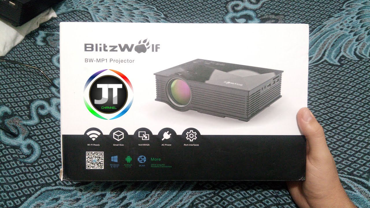 Mini Proyector Led Inal&aacute;mbrico BlitzWolf BW-MP1 1080p VideoReview : Cine en casa, hasta 130