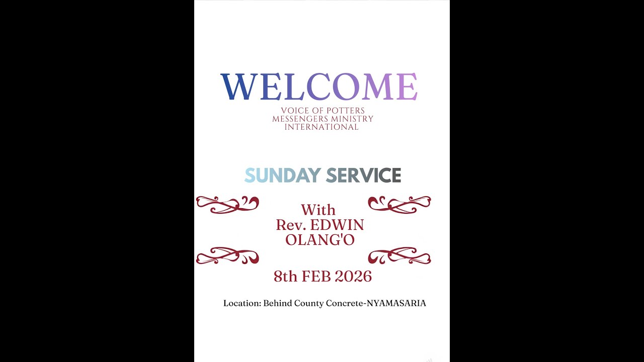PROPHETIC SUNDAY FULL SERVICE 8th Feb, 2026 ][ REV. EDWIN OLANG'O VPM NYAMASARIA
