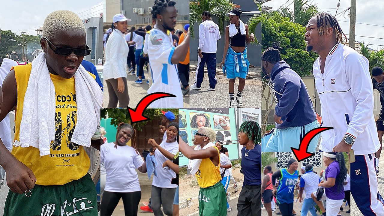 Dwp Academy Walk Exercise with Endurance Grand, Demzy Baye, Richeal, Real Cesh & other Dancer St0rm🔥