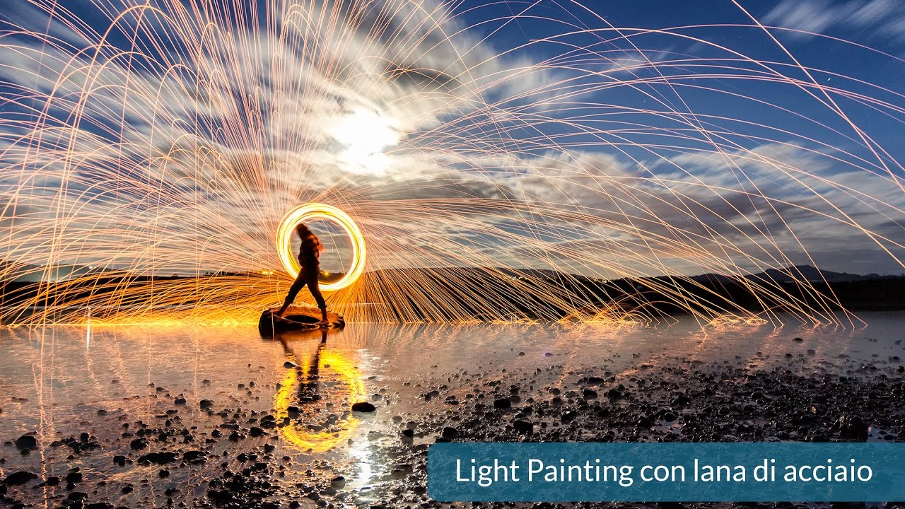 Tutorial: Light painting con la lana di acciaio