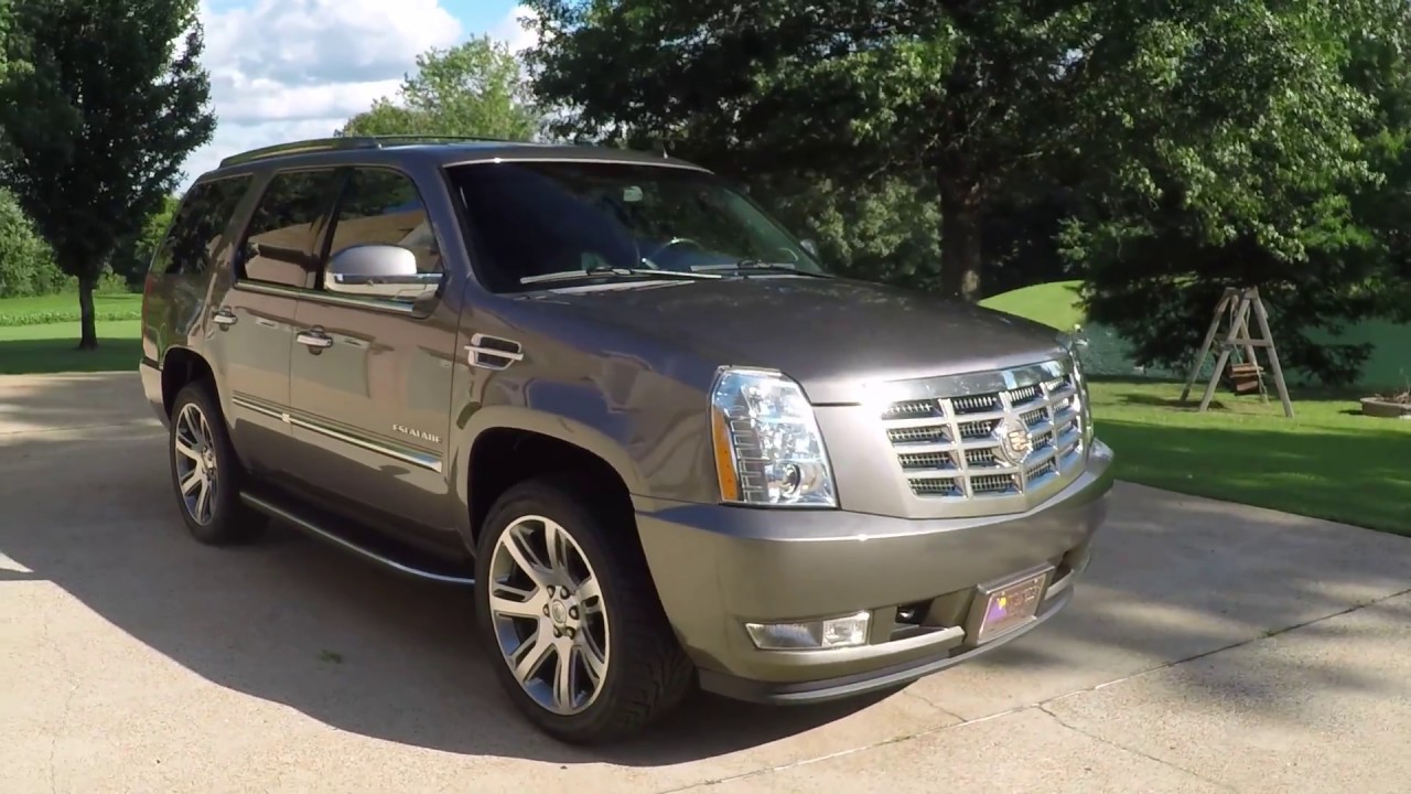 West TN 2013 Cadillac Escalade Luxury Mocha Steel Metallic DVD for sale info www sunsetmotors com