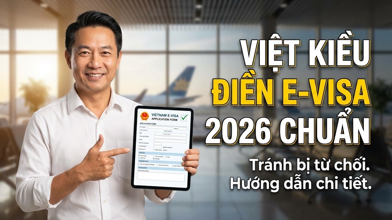 Việt Kiều: Điền Lý Lịch E-Visa Việt Nam 2026 Thế Nào Để Không Bị Từ Chối?
