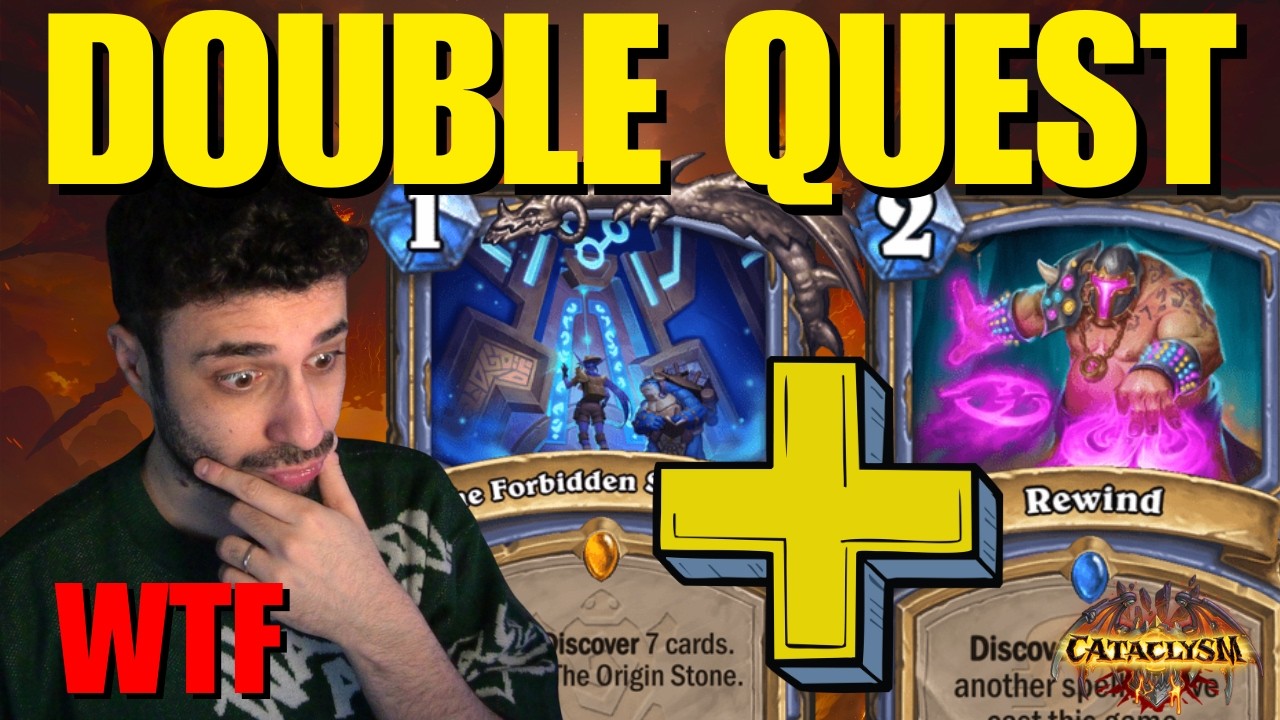 Маг-квестник с ДВУМЯ наградами за квест | Hearthstone Cataclysm