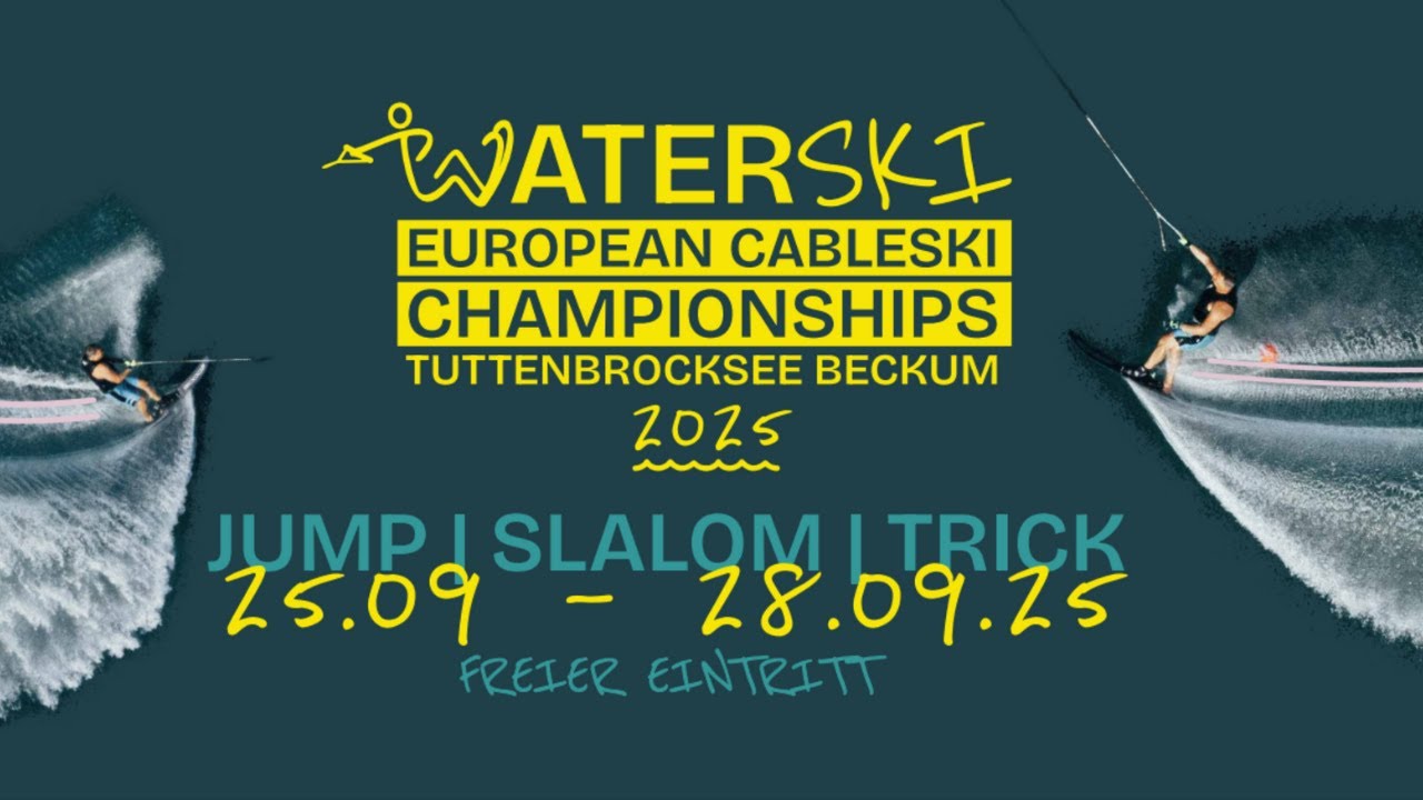 European Cableski Championships 2025 - Friday
