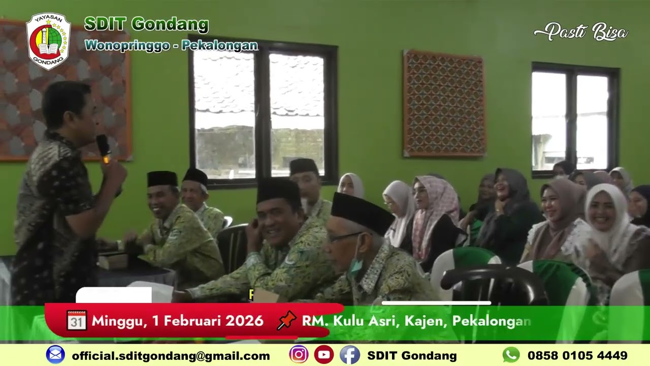 Part 2 | Parenting Talks 2026 bersama Harap Cendekiawan, S.Psi., Psi | SDIT Gondang