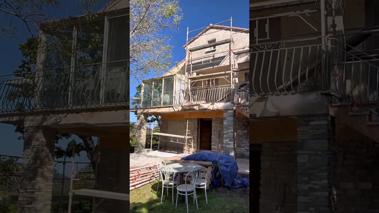 On a ravag&eacute; notre maison&hellip; pour mieux la sublimer! Ravalement de fa&ccedil;ade avant/apr&egrave;s