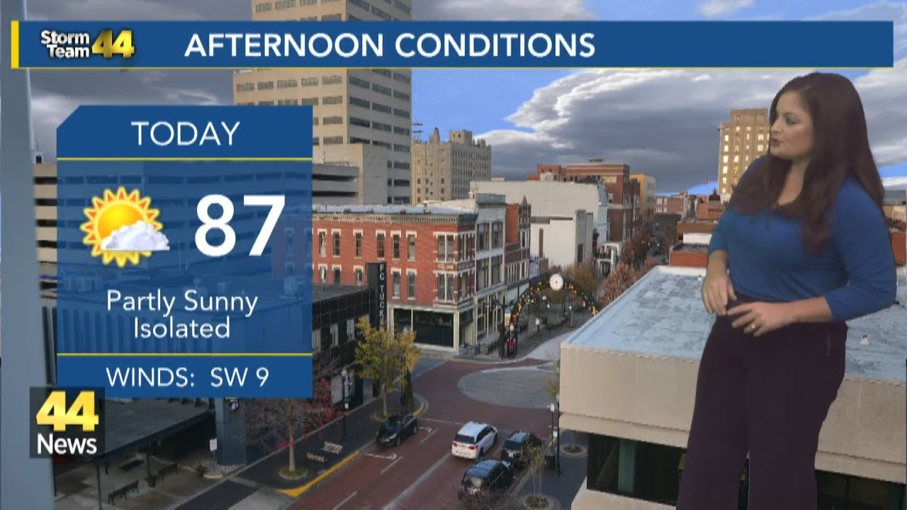 Heat and humidity increasing Monday; unsettled weather pattern mid-week
