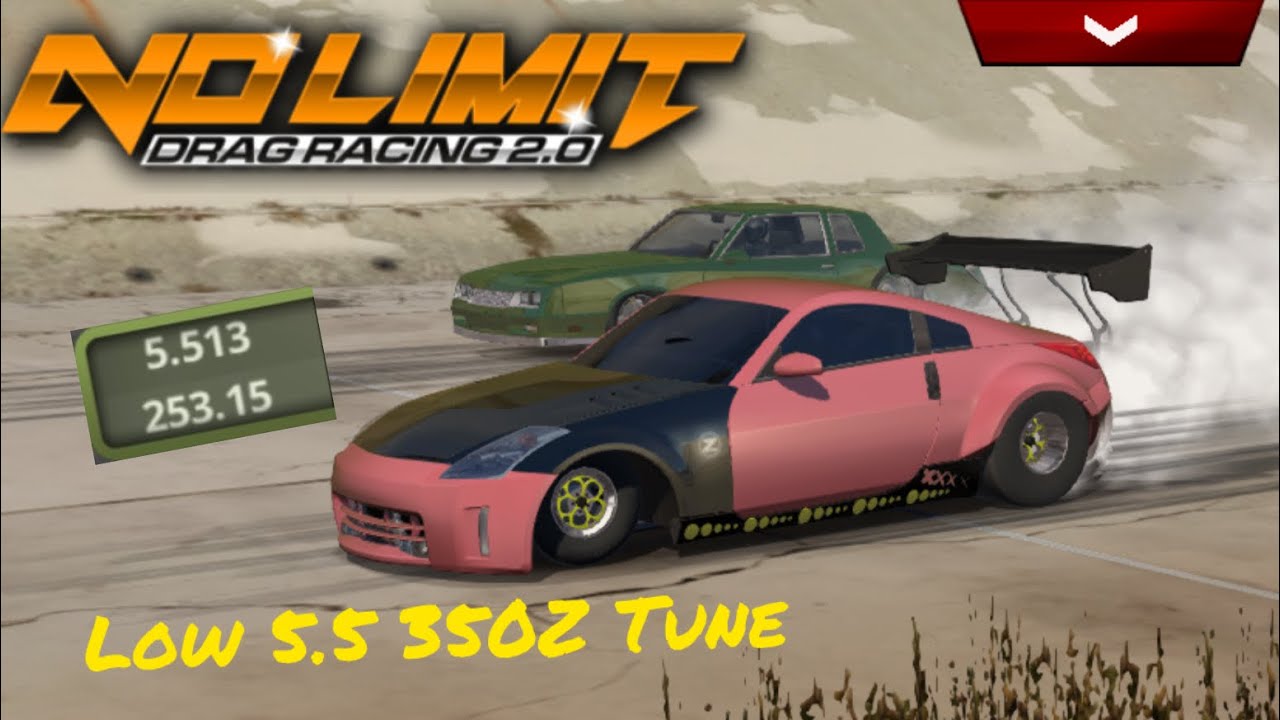 Low 5.5 Nissan 350z Nismo Fastest Tune - No Limit Drag Racing 2